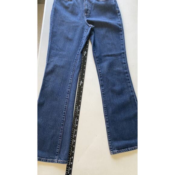 Ralph Lauren Jean Company Womens Classic Bootleg Medium Wash Western Country LRL - Picture 10 of 13